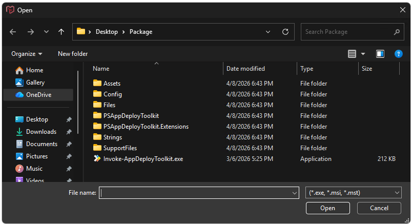 Patch My PC file types