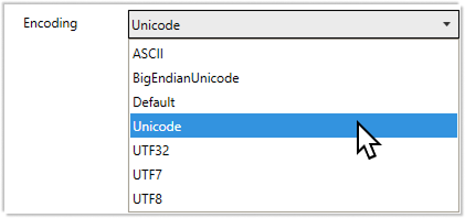 Append or Prepend Text Line in File - Encoding