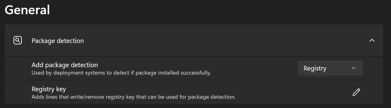Master Wrapper General — Package Detection
