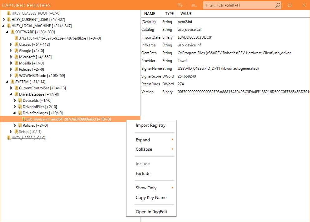 Cleanup Registries in Master Repackager