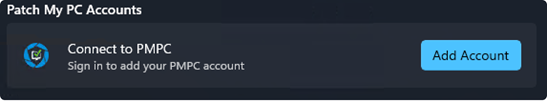 Add Patch My PC account